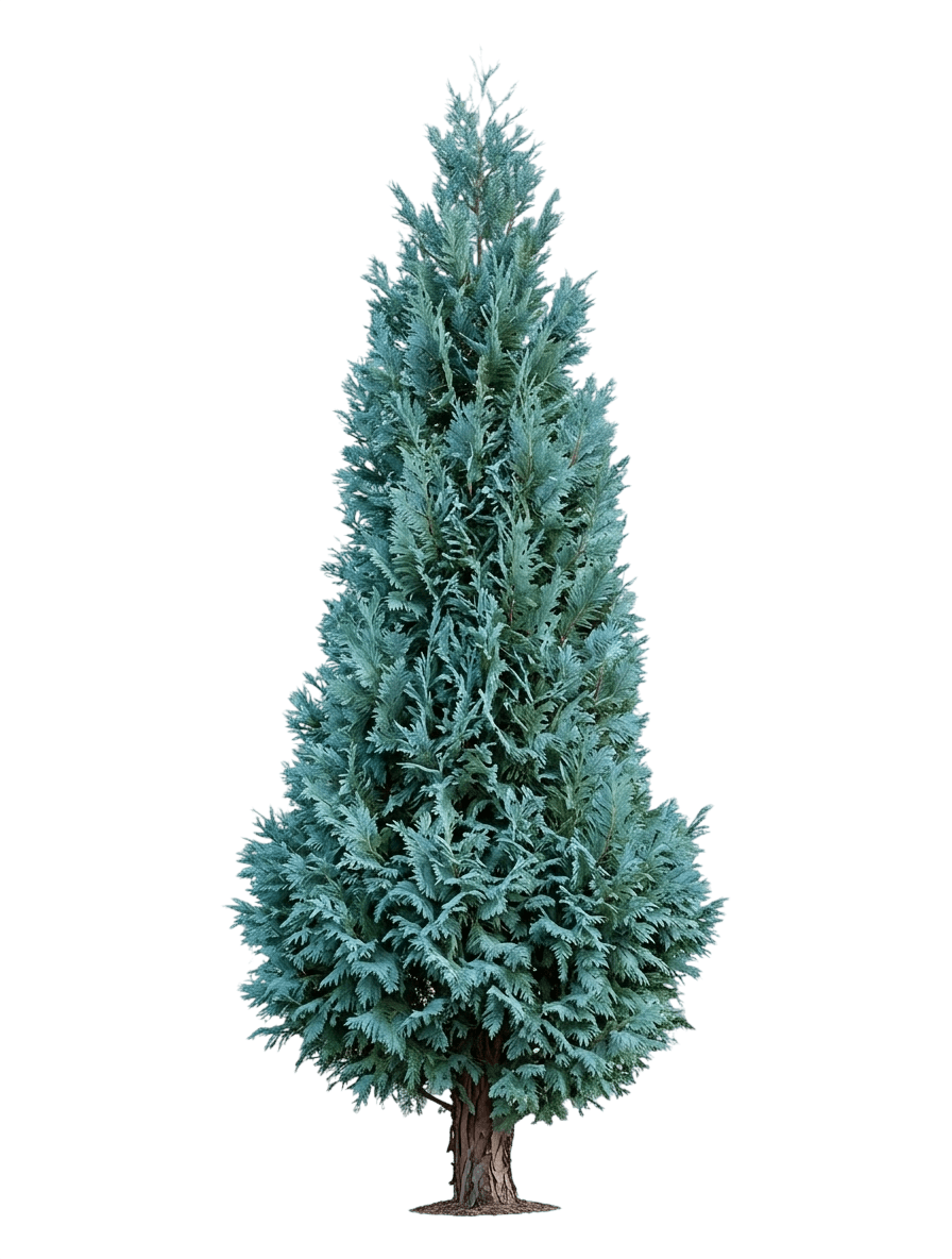 Blue Korean Arborvitae (Thuja Koraiensis 'Glauca') - Evergreen Trees