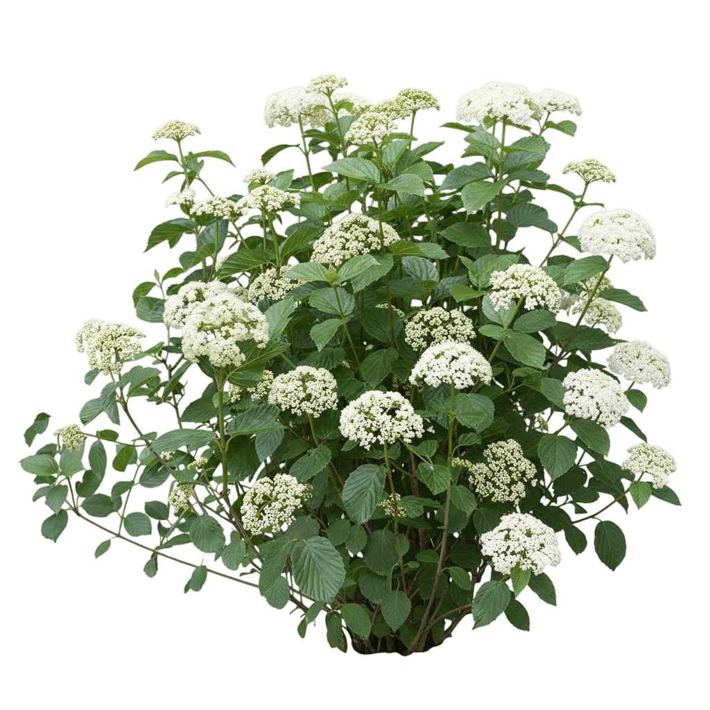 Chicago Lustre Arrowwood Viburnum (Viburnum Dentatum Chicago Lustre 'Synnestvedt') - Ground Layers