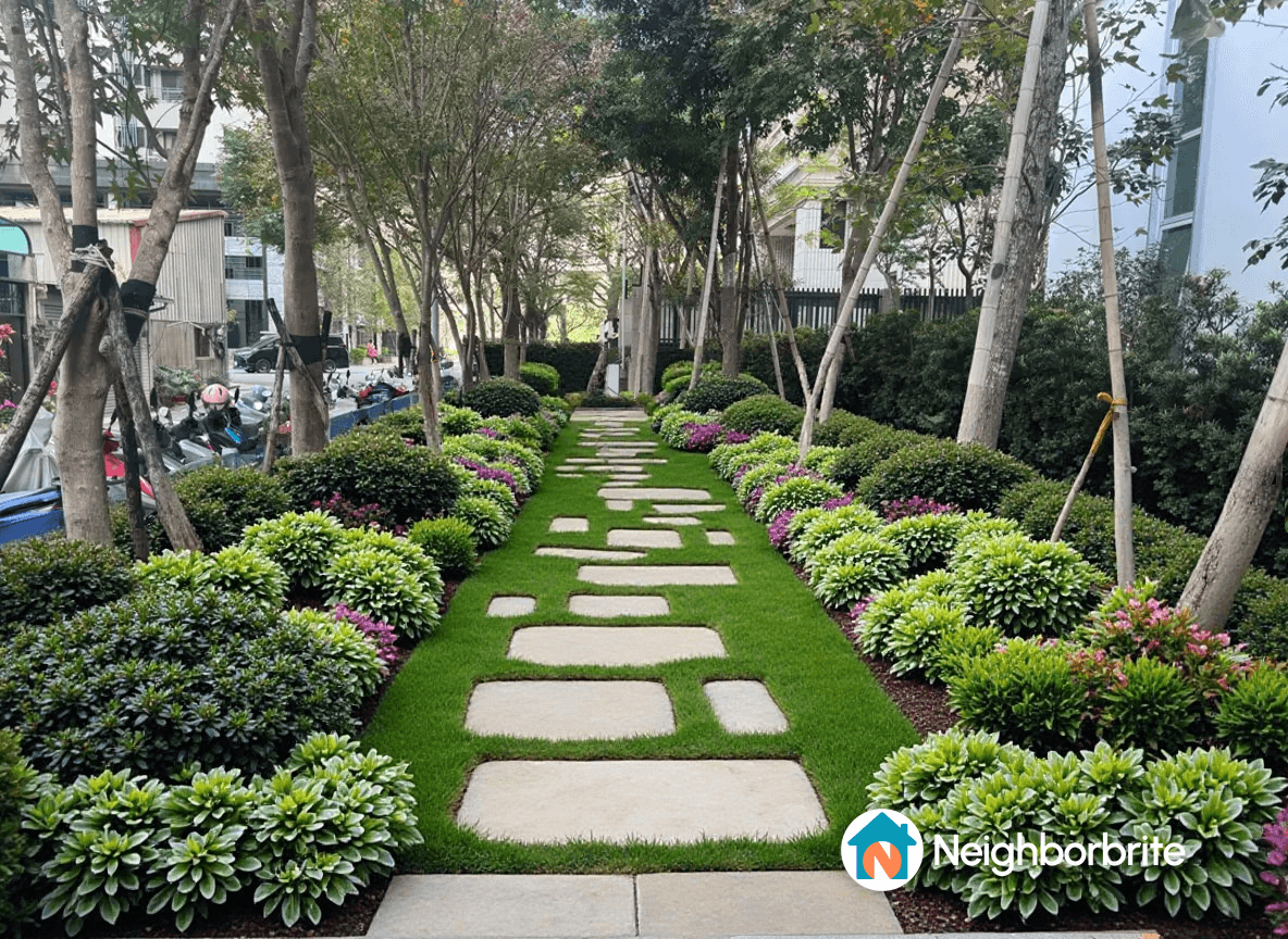 Shared landscape design idea 1