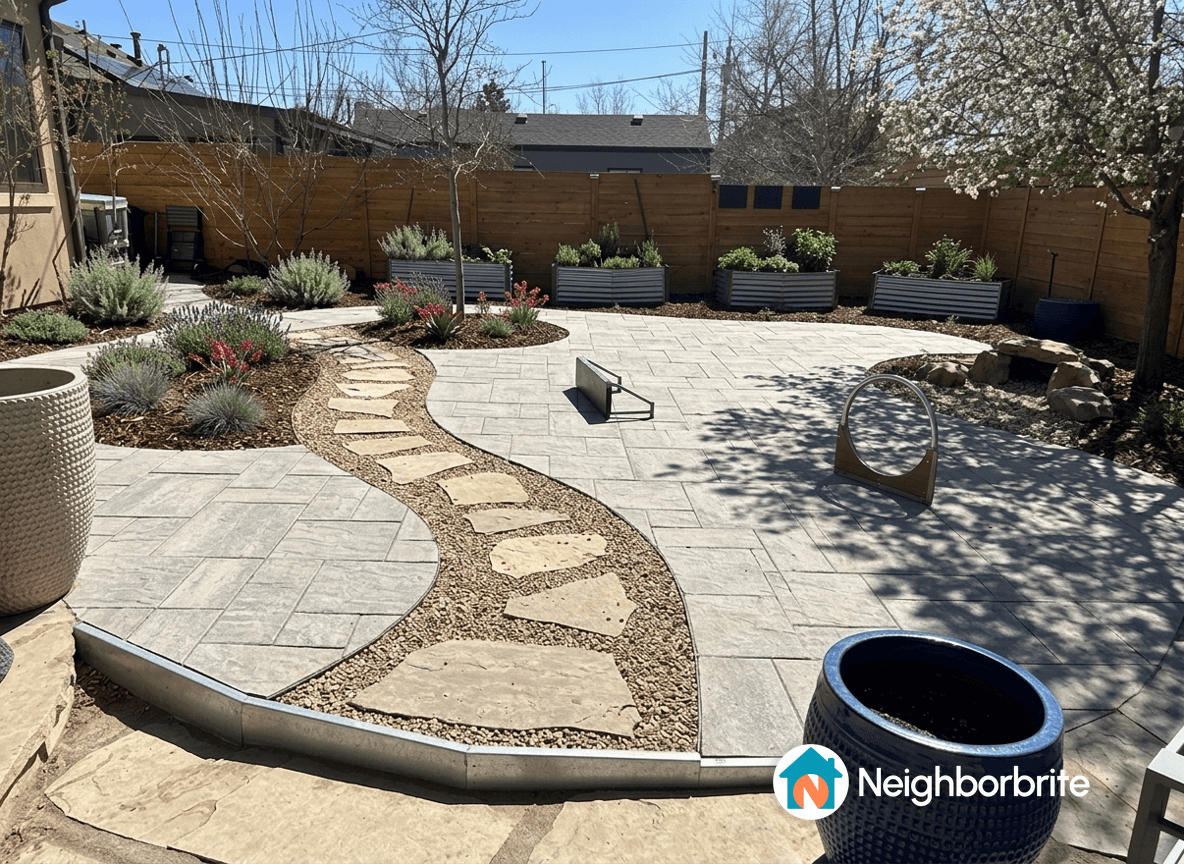 Shared landscape design idea 1