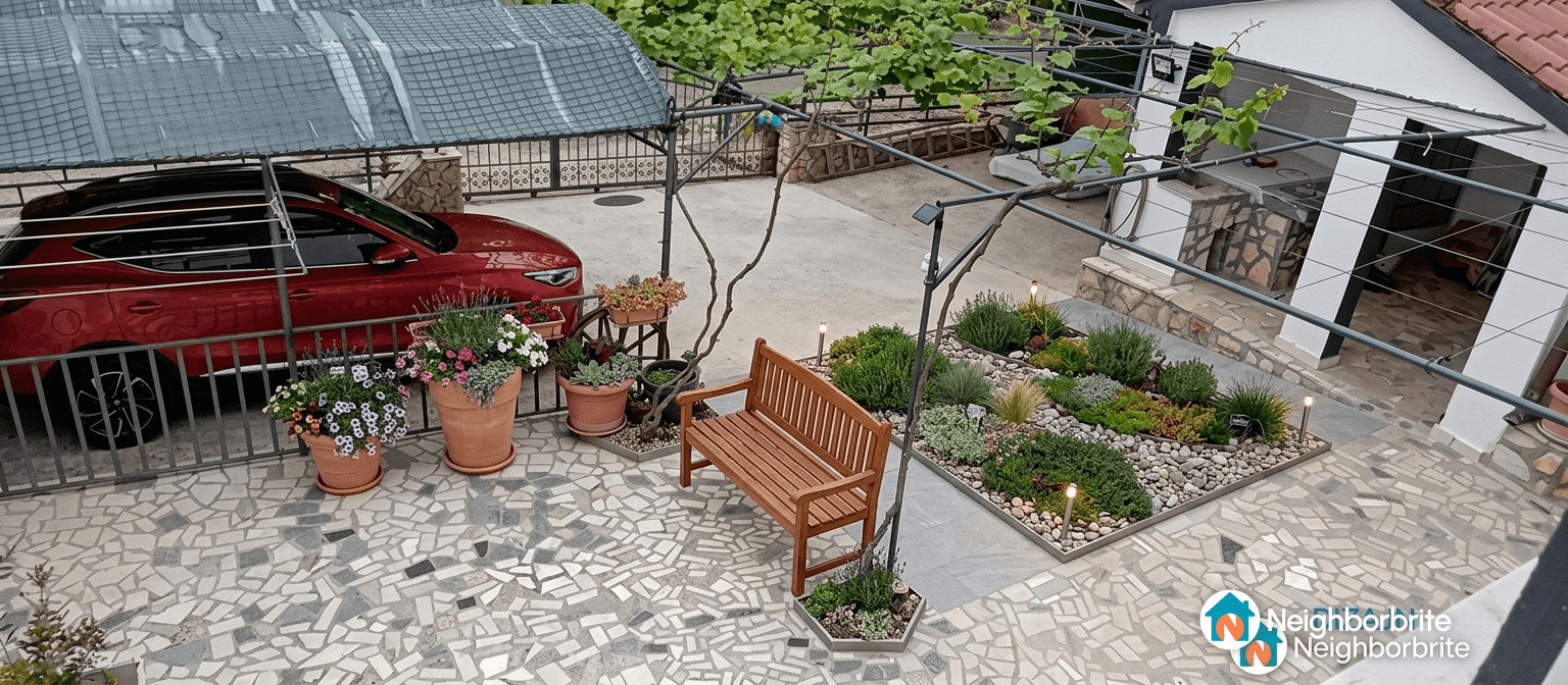 Shared landscape design idea 1