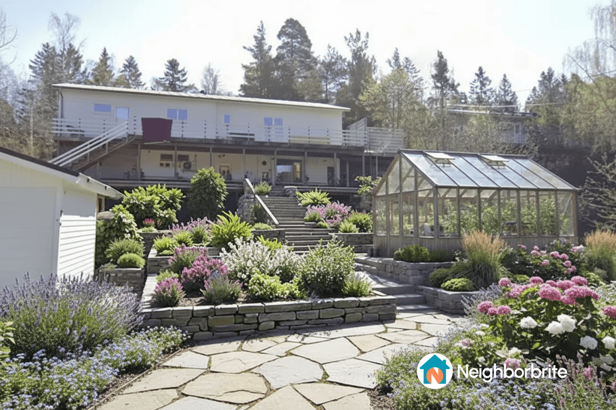 Shared landscape design idea 1