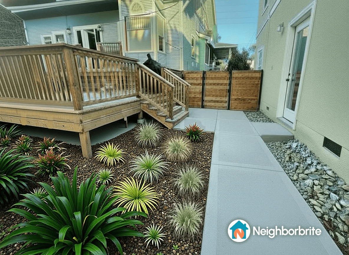 Shared landscape design idea 1