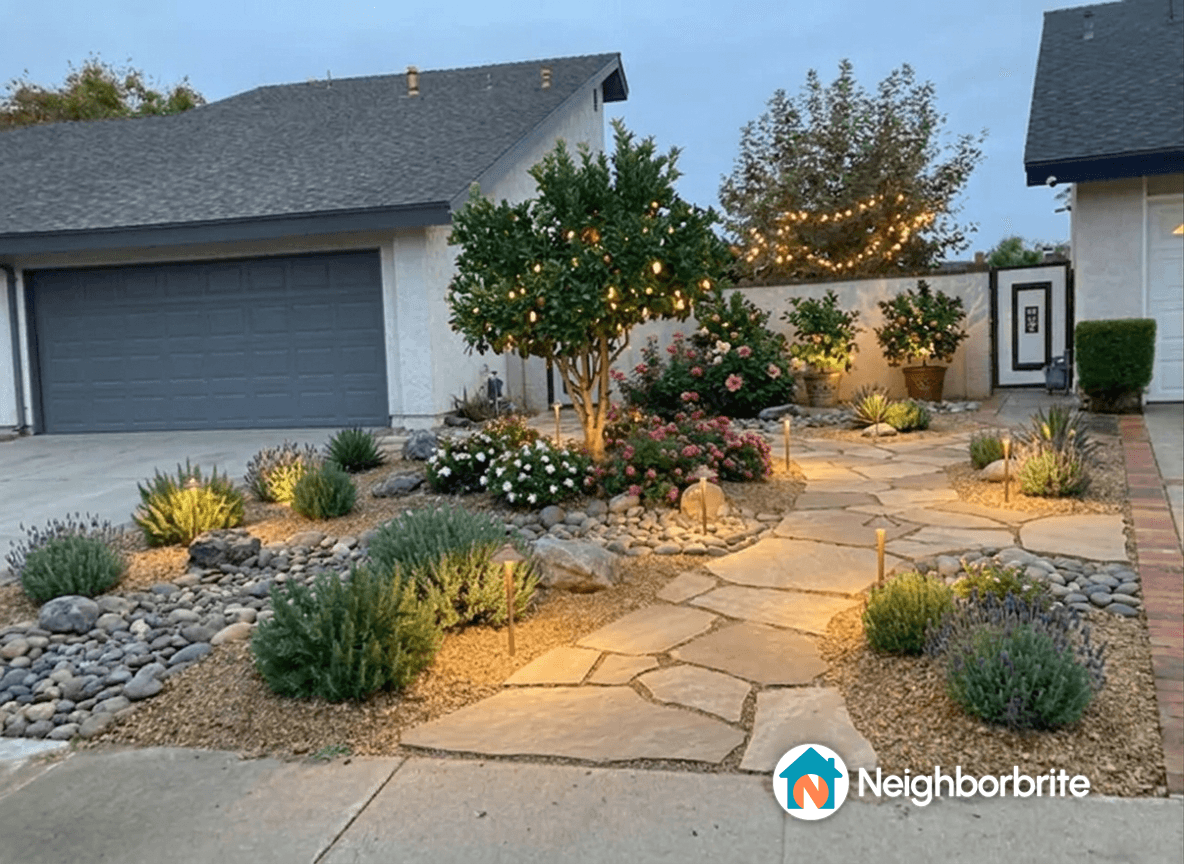 Shared landscape design idea 1