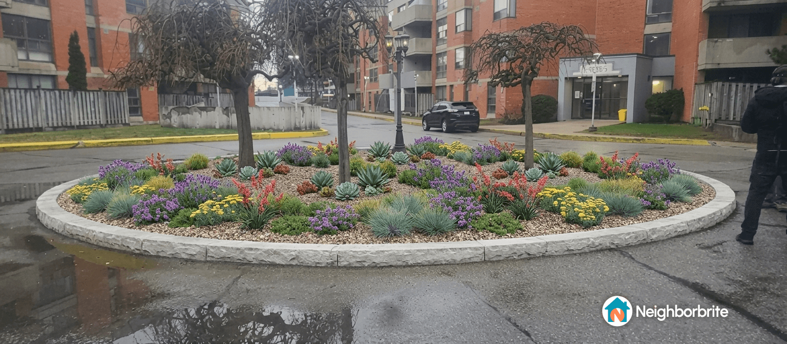 Shared landscape design idea 1