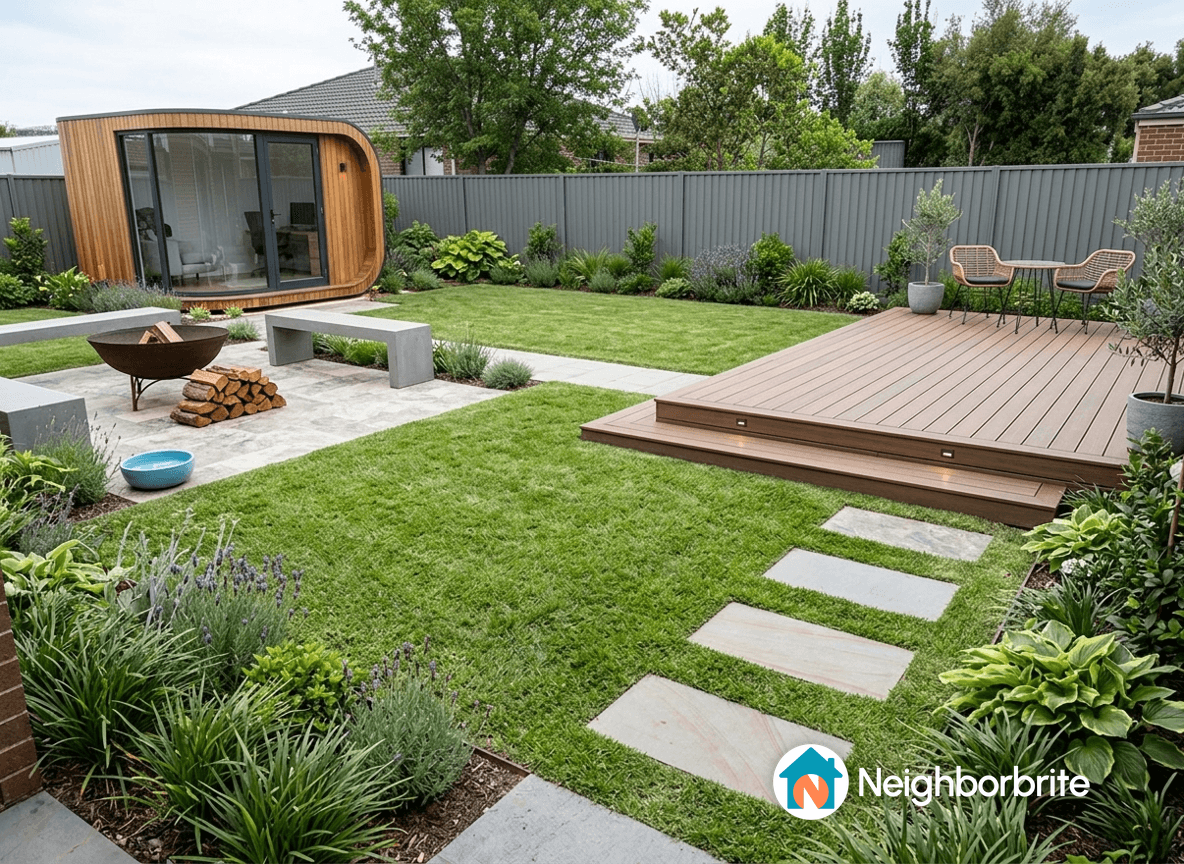 Shared landscape design idea 1