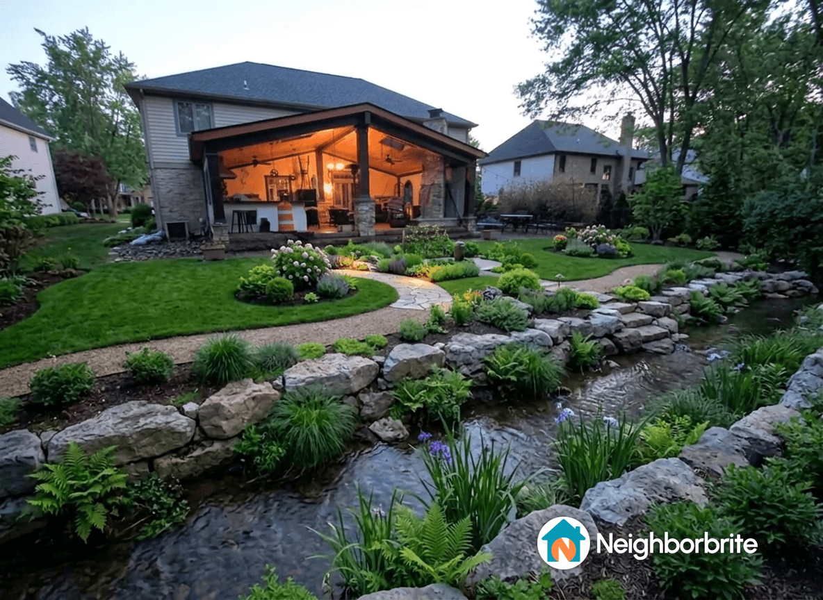 Shared landscape design idea 1