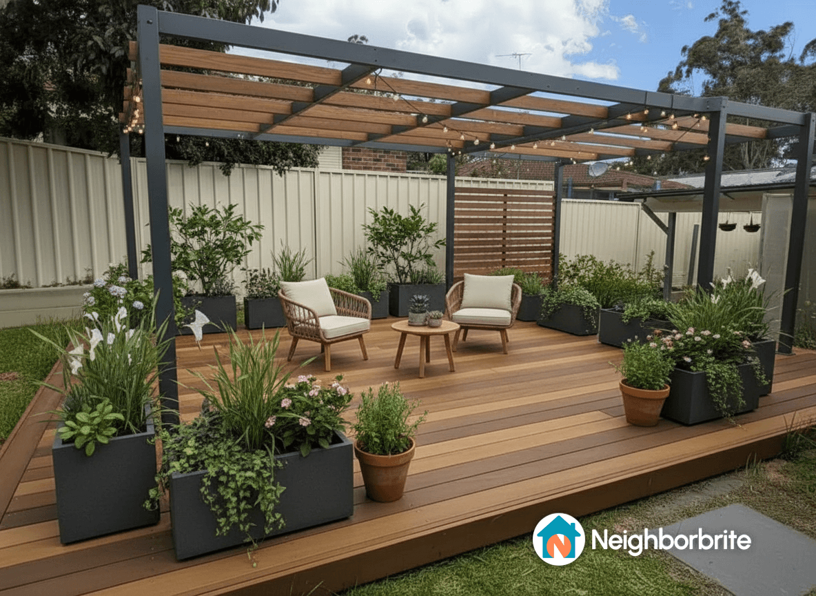 Shared landscape design idea 1