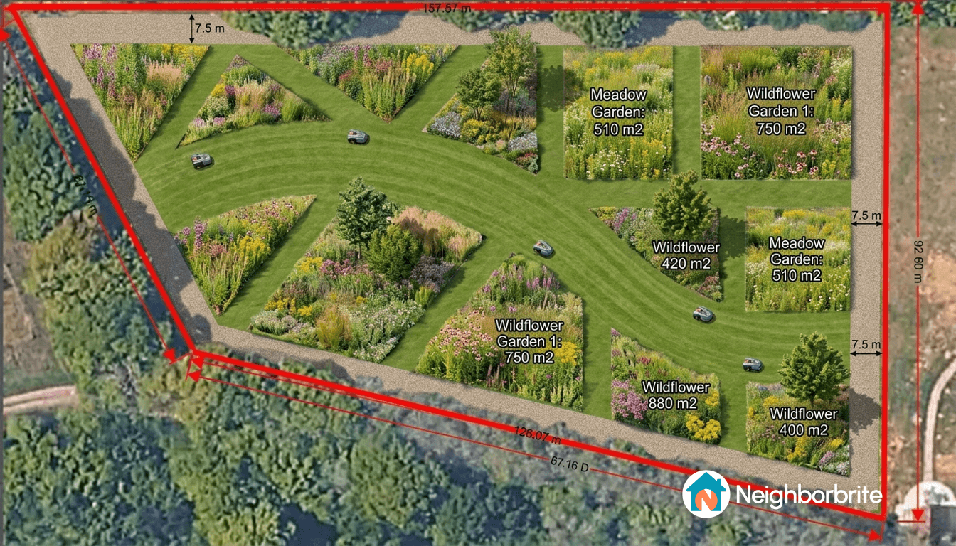 Shared landscape design idea 1