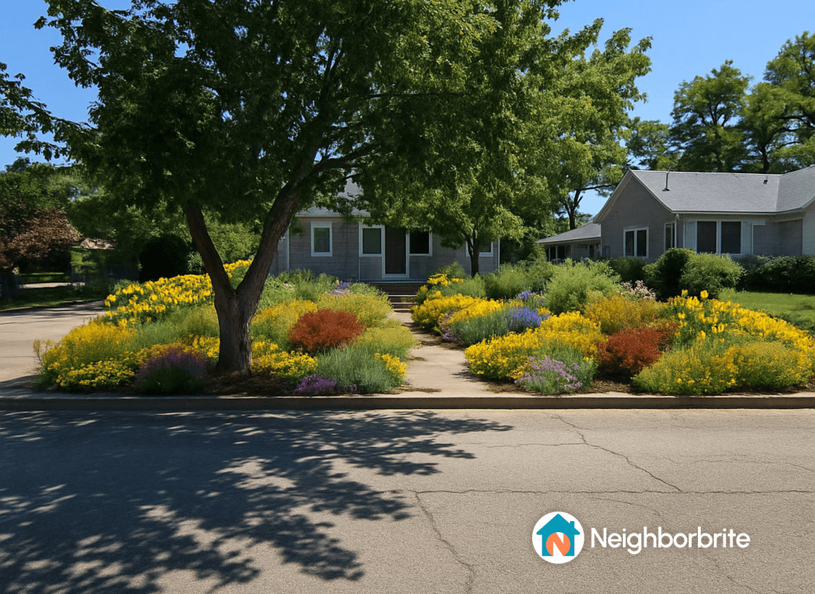 Shared landscape design idea 1