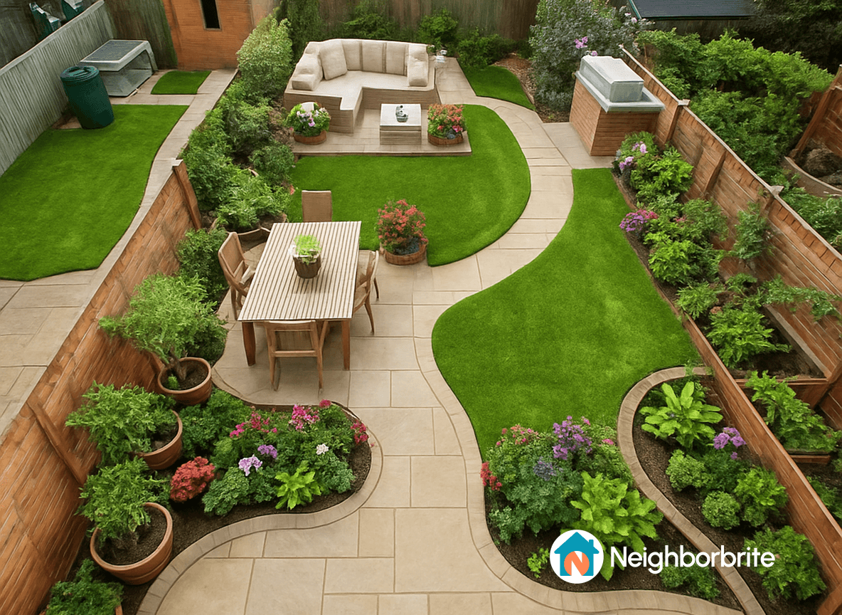 Shared landscape design idea 1