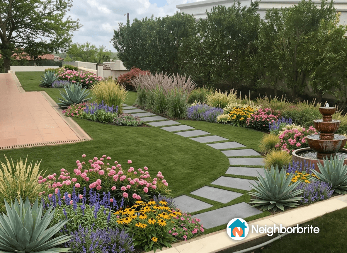 Shared landscape design idea 1