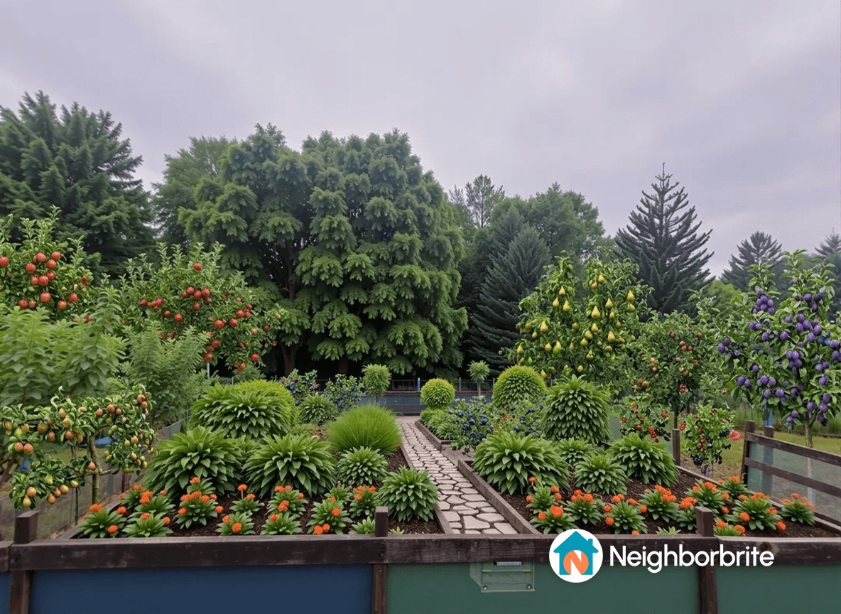 Shared landscape design idea 1
