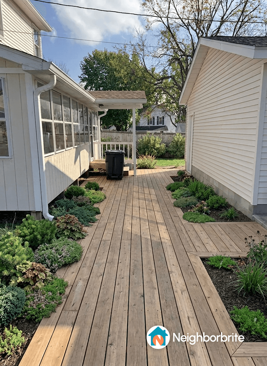 Shared landscape design idea 1