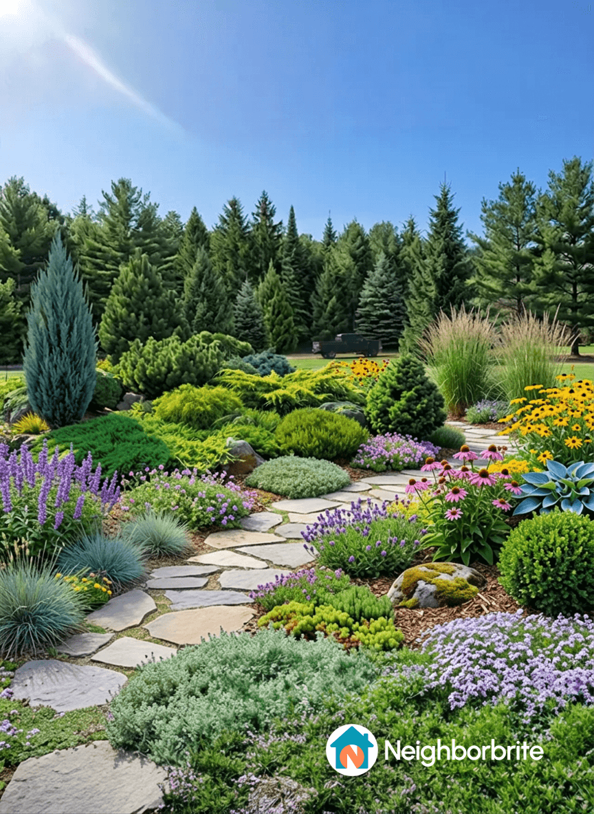 Shared landscape design idea 1
