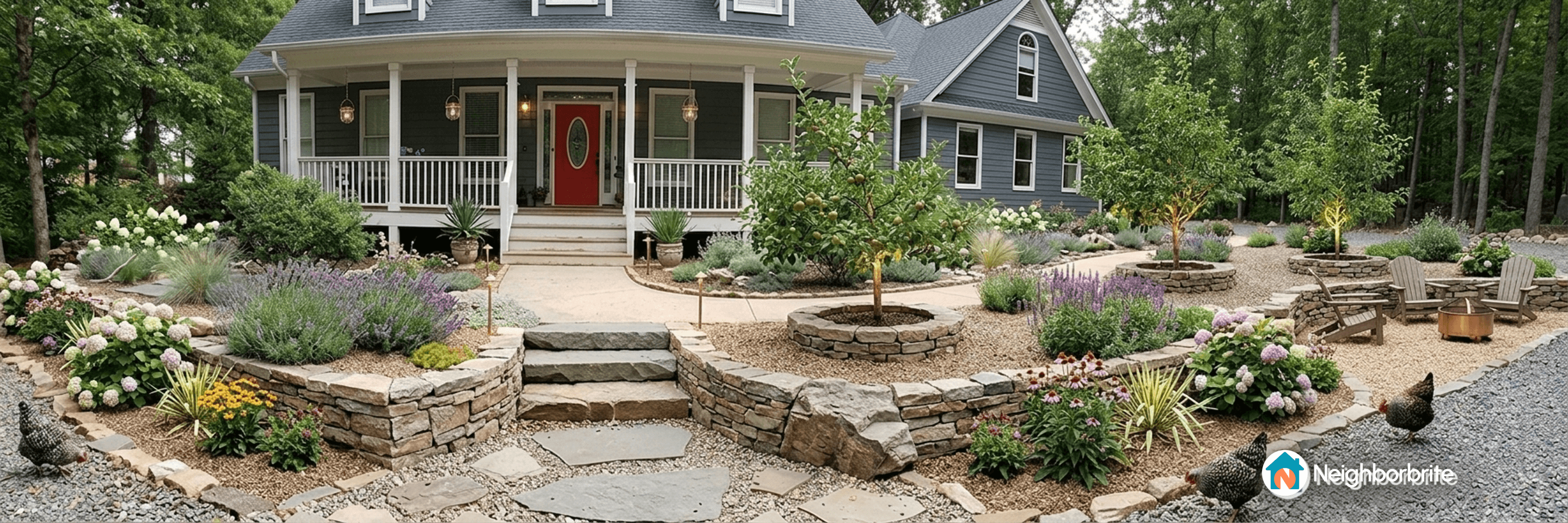 Shared landscape design idea 1
