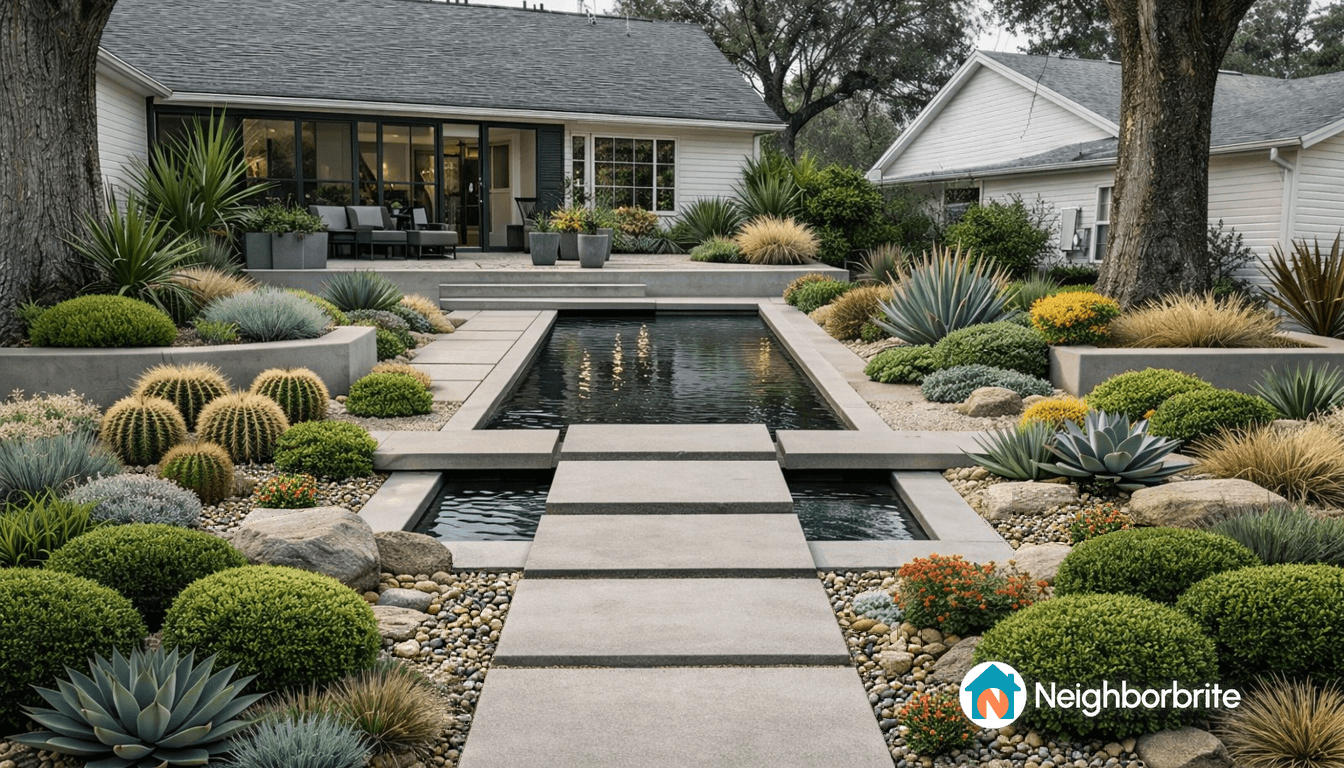Shared landscape design idea 1