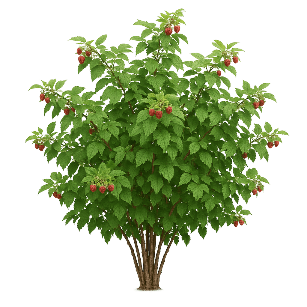 Heritage Raspberry (Rubus Idaeus) - Ground Layers