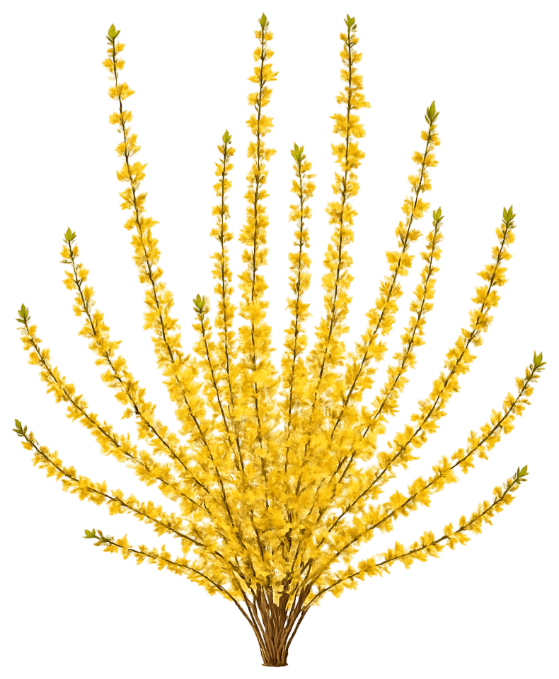 Dwarf Forsythia 'Minfor6' Pp24361 Show Off Starlet® Pp24361 Show Off Starlet® (Forsythia X 'Minfor6') - Ground Layers