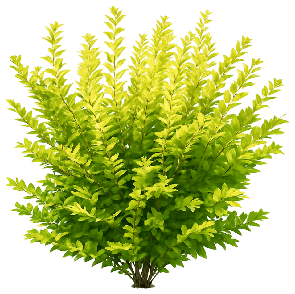 Golden Privet (Ligustrum Vicaryi) - Ground Layers