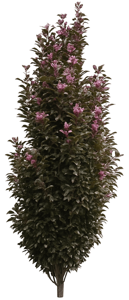 Pink Flowering Purple Leafed Columnar Crabapple 'Jefspire' Purple Spire® Purple Spire® (Malus 'Jefspire') - Flowering Trees