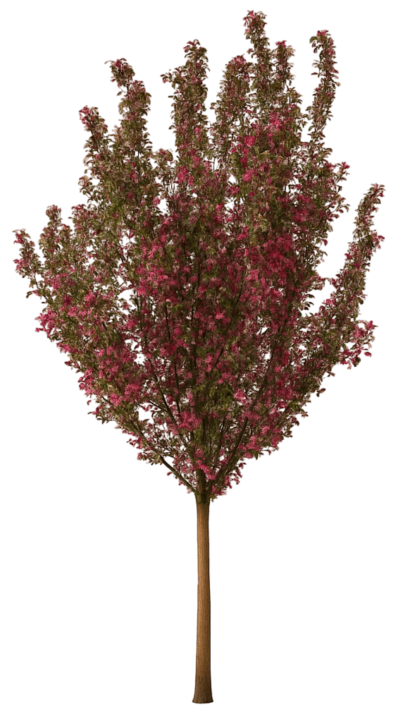 Flowering Crabapple 'Red Barron' (Malus 'Red Barron') - Flowering Trees
