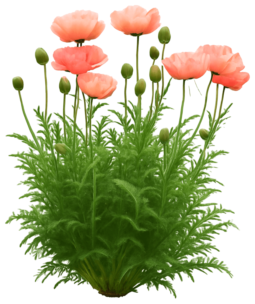 Oriental Poppy 'Queen Alexandra' (Papaver Orientale 'Queen Alexandra') - Perennials