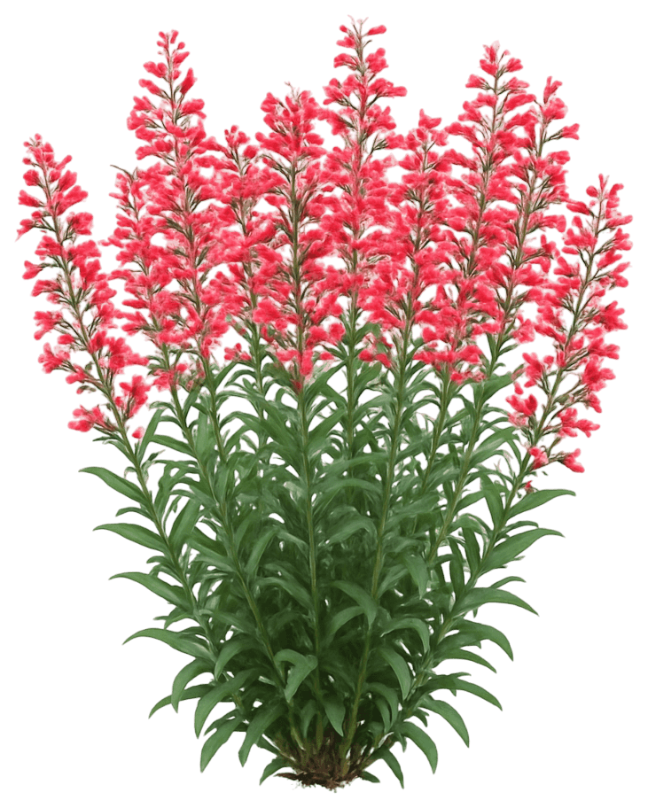 Beardtongue 'Coral Baby' (Penstemon Barbatus 'Coral Baby') - Perennials
