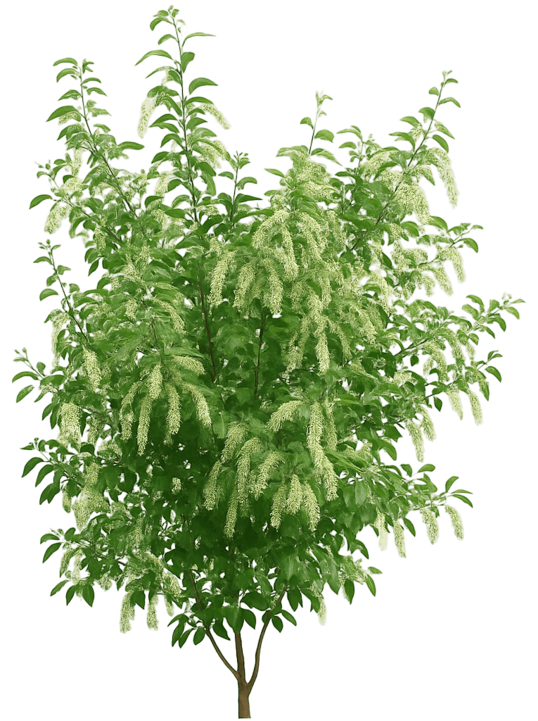 Common Chokecherry (Prunus Virginiana Melanocarpa) - Fruit Trees