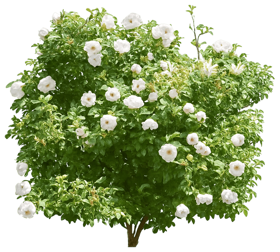 Light Pink Hybrid Rugosa Rose 'Wekschneekoppe' (Rosa Snow Pavement 'Wekschneekoppe') - Ground Layers