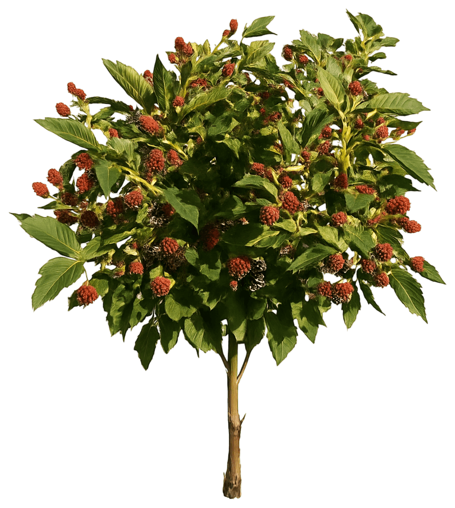 Blackberry 'Darrow' (Rubus 'Darrow') - Ground Layers