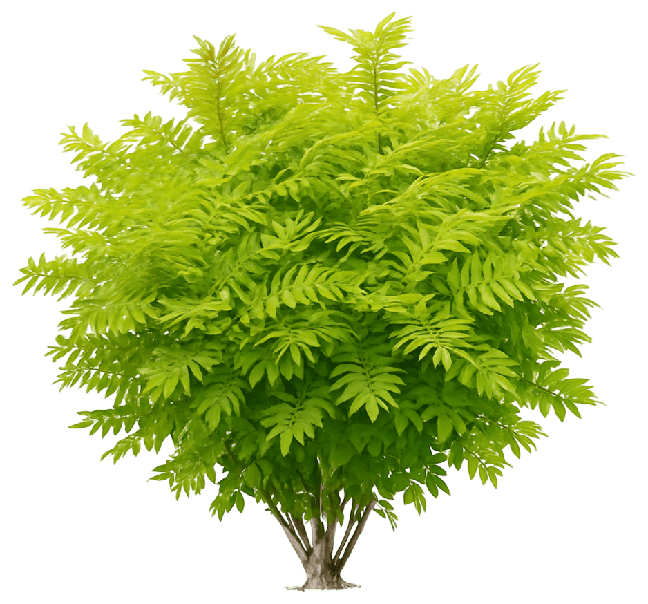 Ash Leaf Of False Spirea 'Levgreen' Pp31202 Matcha Ball® Pp31202 Matcha Ball® (Sorbaria Sorbifolia 'Levgreen') - Ground Layers