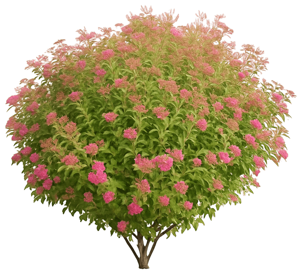 Spiraea 'Tracy' Pp21588 Double Play Big Bang® Pp21588 Double Play Big Bang® (Spiraea X 'Tracy') - Ground Layers