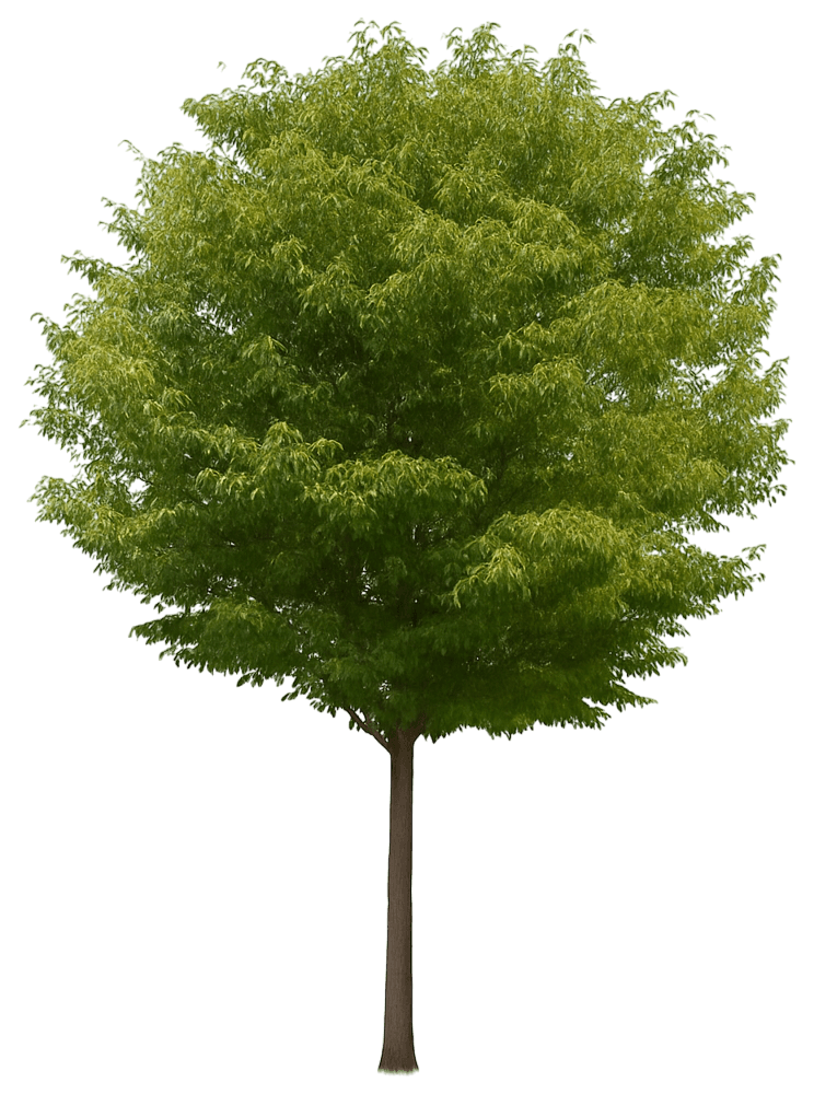 Burgundy Vase Zelkova 'Burgundy Vase' (Zelkova Serrata 'Burgundy Vase') - Shade Trees